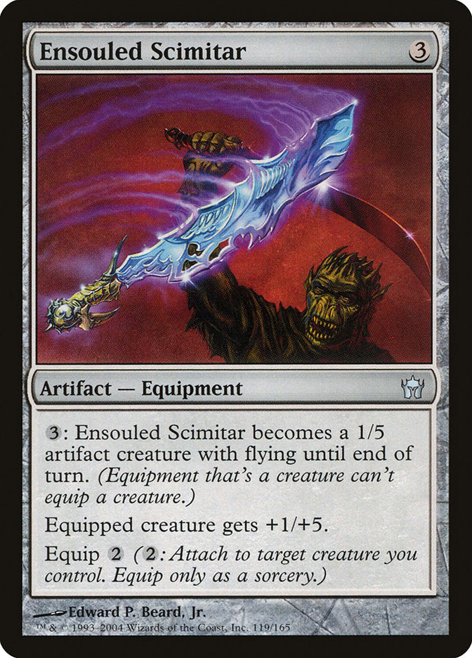 Ensouled Scimitar [Fifth Dawn] | Card Merchant Takapuna