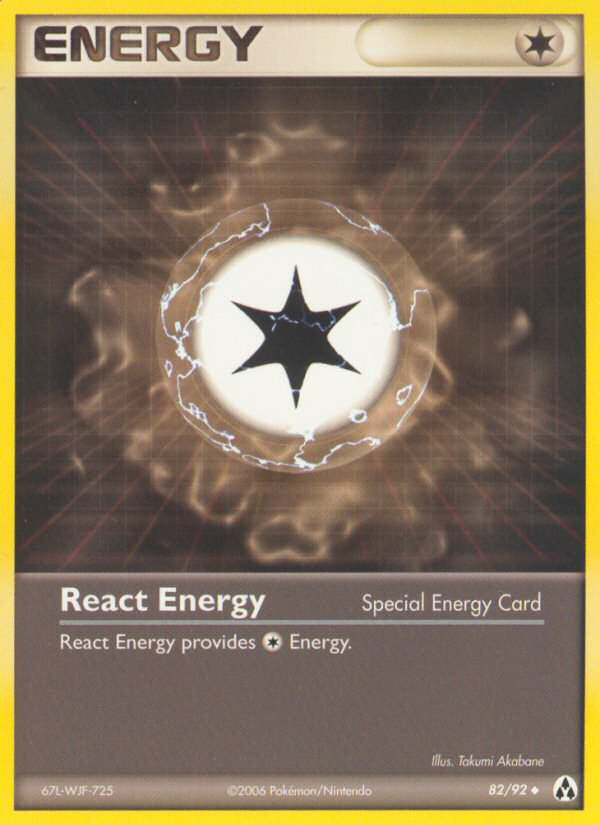 React Energy (82/92) [EX: Legend Maker] | Card Merchant Takapuna