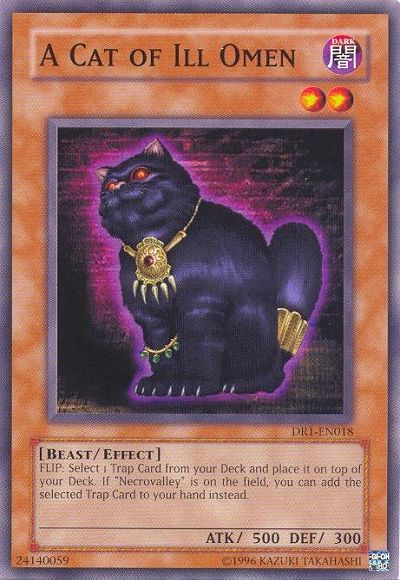 A Cat of Ill Omen [DR1-EN018] Common | Card Merchant Takapuna