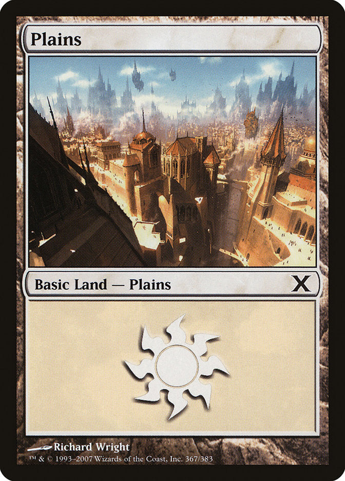 Plains (367) [Tenth Edition] | Card Merchant Takapuna