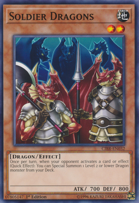 Soldier Dragons [CIBR-EN032] Common | Card Merchant Takapuna