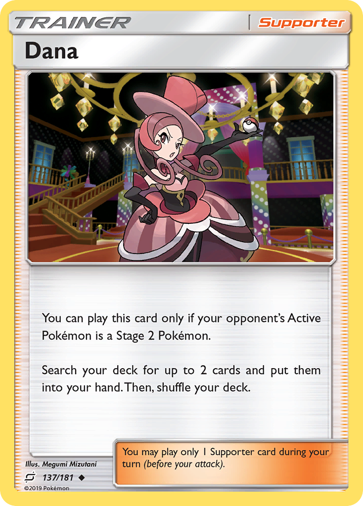 Dana (137/181) [Sun & Moon: Team Up] | Card Merchant Takapuna