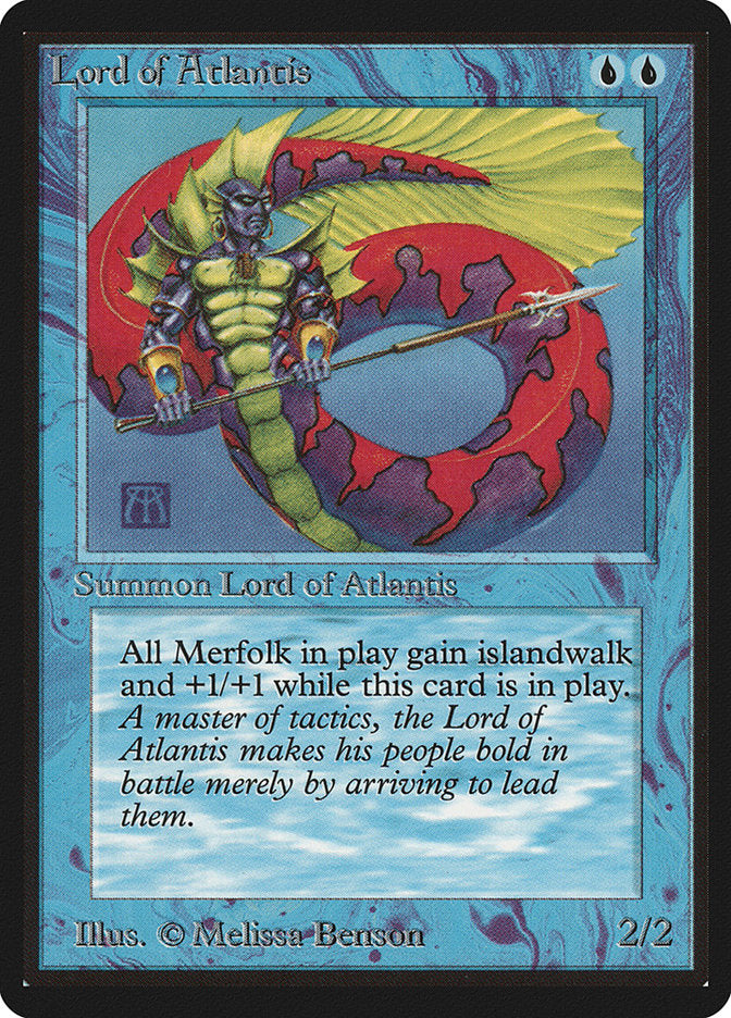 Lord of Atlantis [Beta Edition] | Card Merchant Takapuna