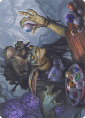 Warteye Witch // Warteye Witch [Modern Horizons Art Series] | Card Merchant Takapuna