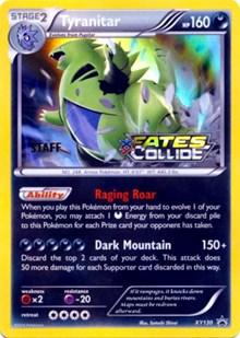 Tyranitar (Staff Prerelease) (XY130) [XY Promos] | Card Merchant Takapuna