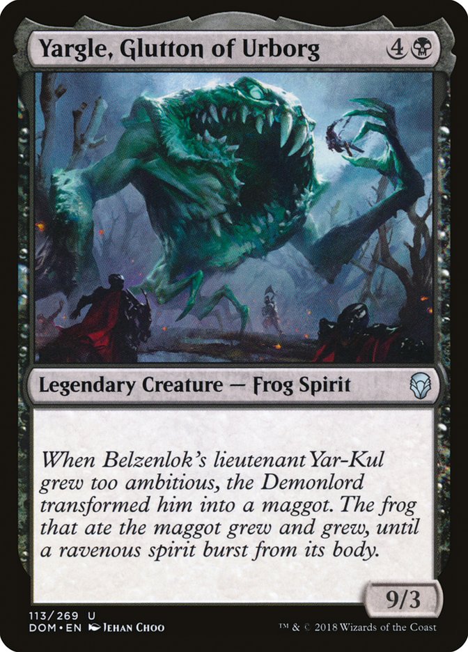 Yargle, Glutton of Urborg [Dominaria] | Card Merchant Takapuna