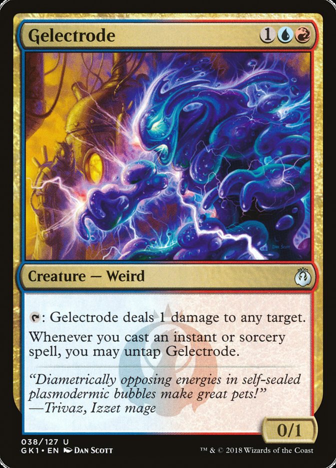 Gelectrode [Guilds of Ravnica Guild Kit] | Card Merchant Takapuna