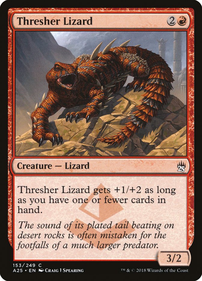 Thresher Lizard [Masters 25] | Card Merchant Takapuna