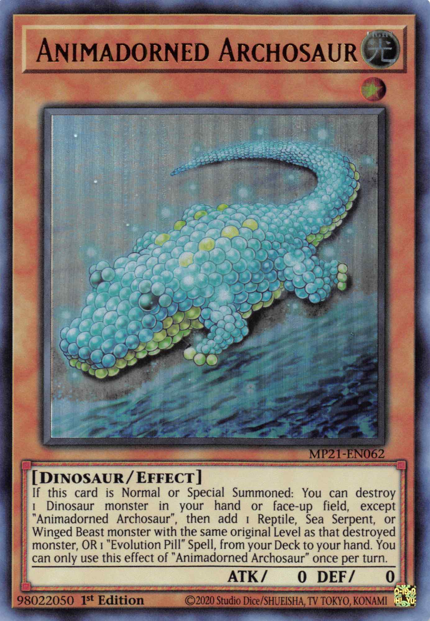 Animadorned Archosaur [MP21-EN062] Ultra Rare | Card Merchant Takapuna