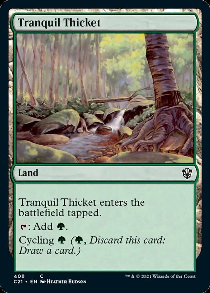 Tranquil Thicket [Commander 2021] | Card Merchant Takapuna