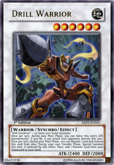 Drill Warrior [ABPF-EN041] Ultra Rare | Card Merchant Takapuna