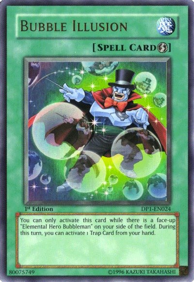 Bubble Illusion [DP1-EN024] Ultra Rare | Card Merchant Takapuna