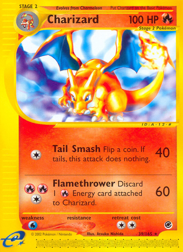 Charizard (39/165) [Expedition: Base Set] | Card Merchant Takapuna