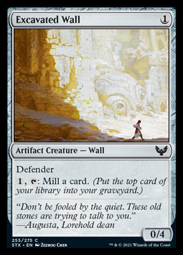 Excavated Wall [Strixhaven: School of Mages] | Card Merchant Takapuna