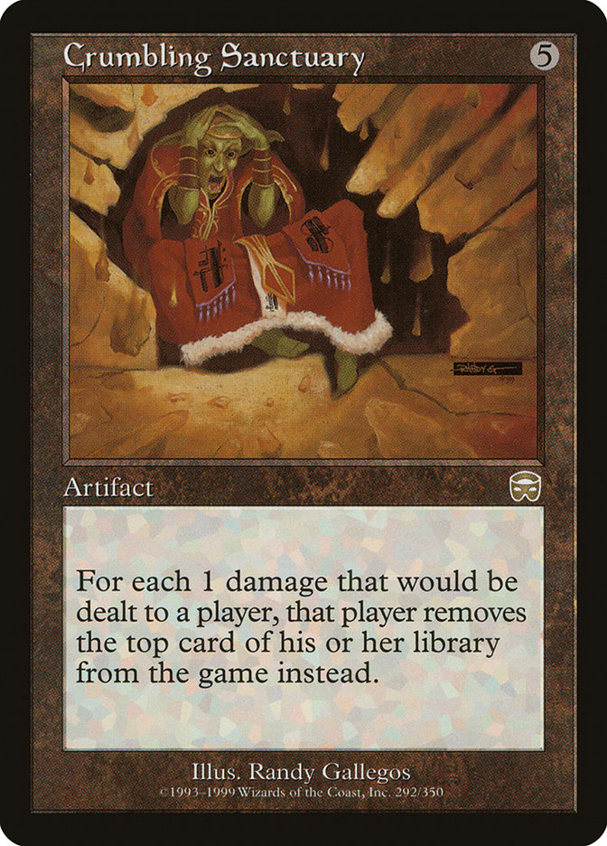 Crumbling Sanctuary [Mercadian Masques] | Card Merchant Takapuna