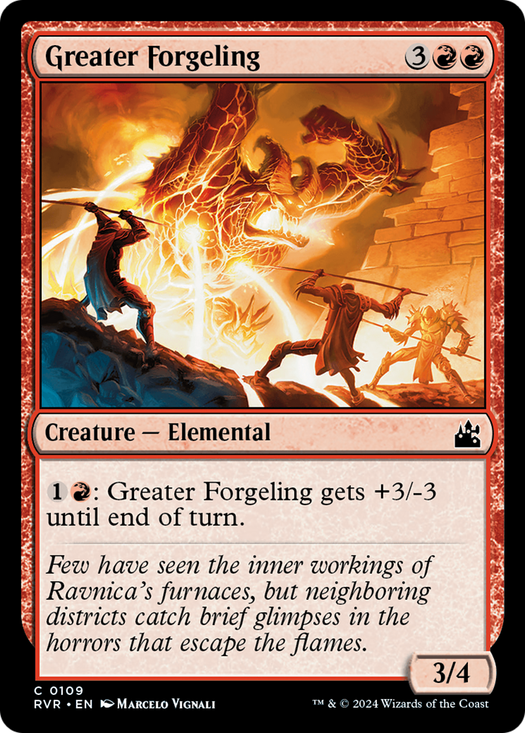 Greater Forgeling [Ravnica Remastered] | Card Merchant Takapuna