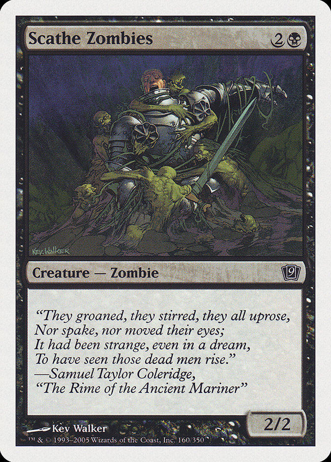 Scathe Zombies [Ninth Edition] | Card Merchant Takapuna