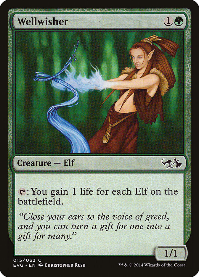 Wellwisher (Elves vs. Goblins) [Duel Decks Anthology] | Card Merchant Takapuna