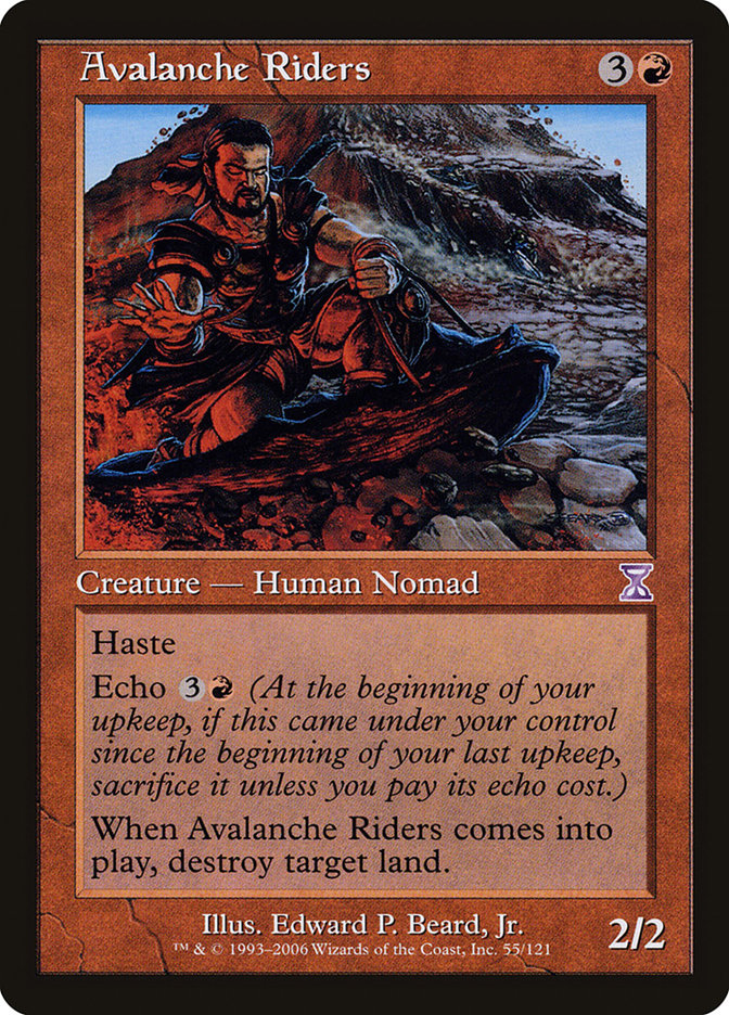 Avalanche Riders [Time Spiral Timeshifted] | Card Merchant Takapuna