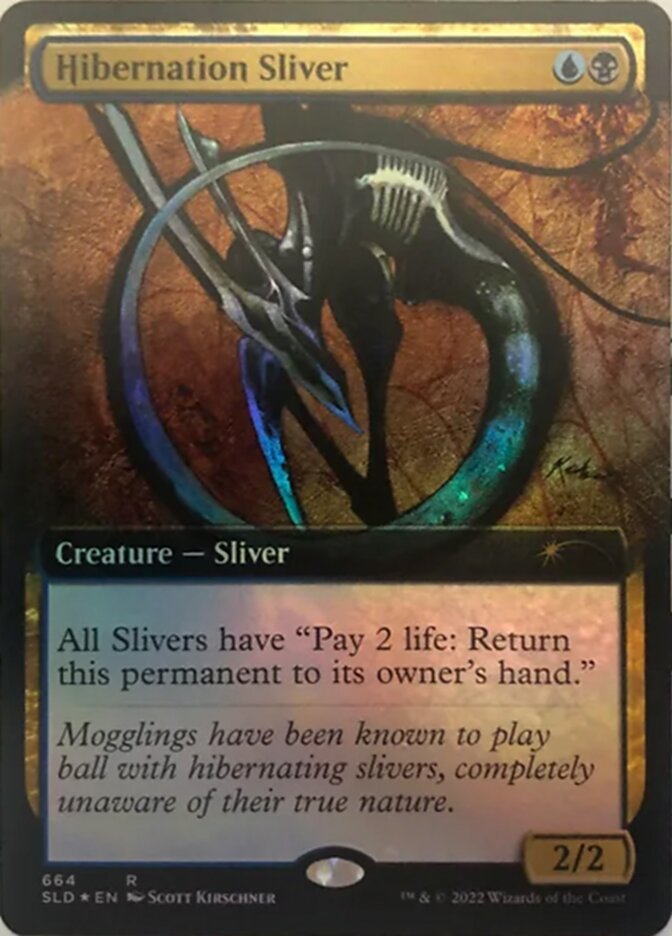 Hibernation Sliver (Extended Art) [Secret Lair Drop Promos] | Card Merchant Takapuna