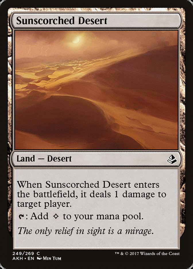 Sunscorched Desert [Amonkhet] | Card Merchant Takapuna