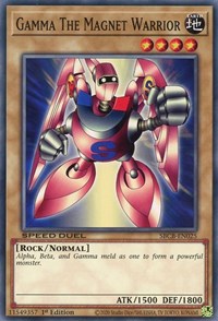 Gamma The Magnet Warrior [SBCB-EN025] Common | Card Merchant Takapuna