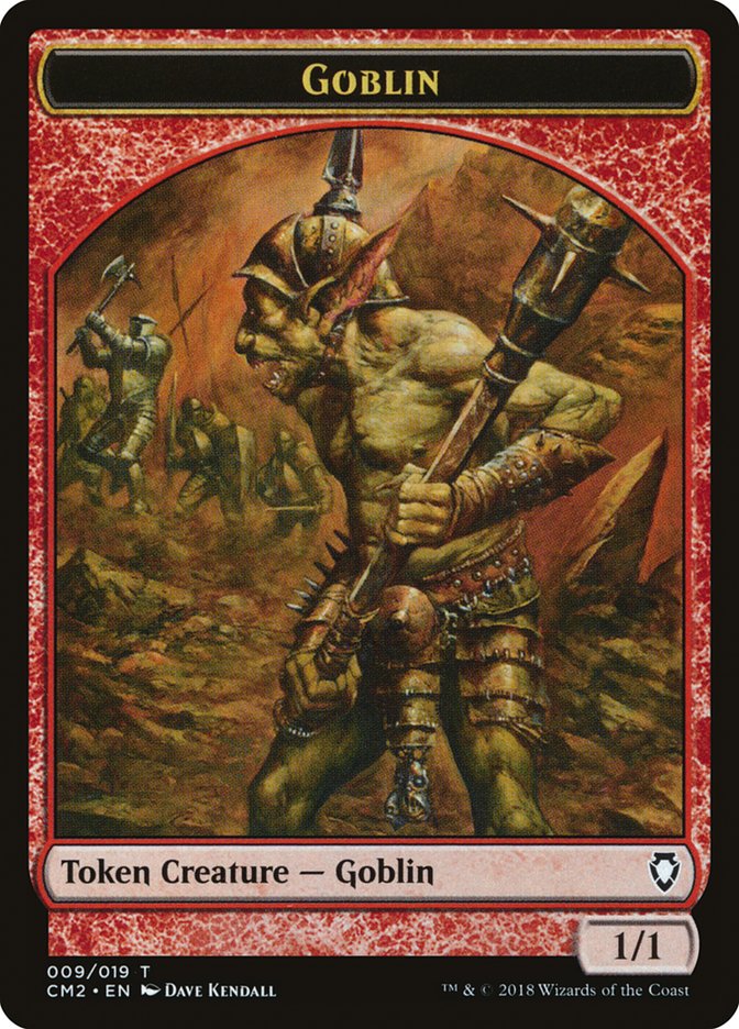 Goblin Token [Commander Anthology Volume II Tokens] | Card Merchant Takapuna