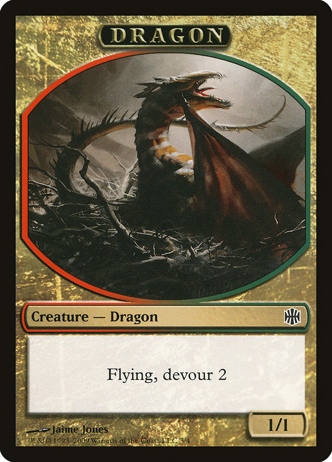 Dragon Token [Alara Reborn Tokens] | Card Merchant Takapuna