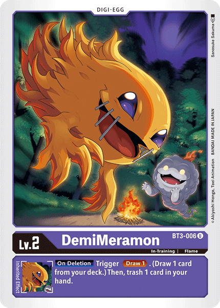 DemiMeramon [BT3-006] [Release Special Booster Ver.1.5] | Card Merchant Takapuna