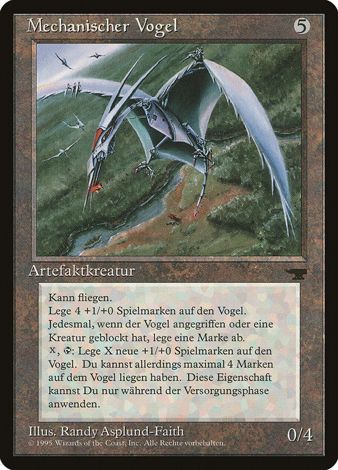 Clockwork Avian (German) - "Mechanischer Vogel" [Renaissance] | Card Merchant Takapuna