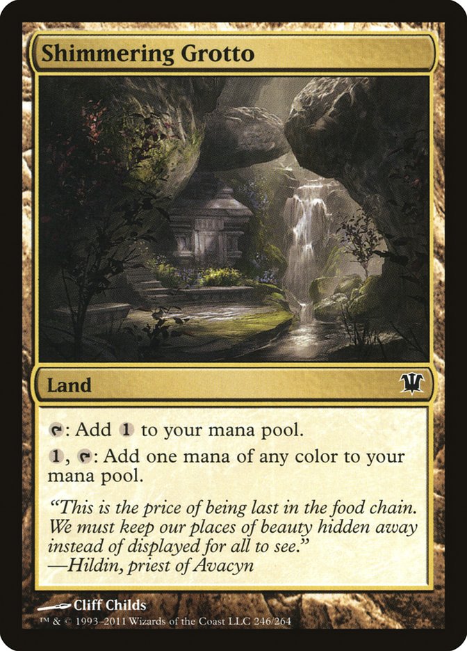 Shimmering Grotto [Innistrad] | Card Merchant Takapuna