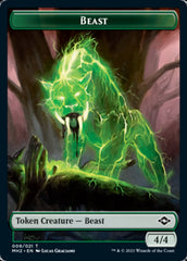 Beast // Treasure (21) Double-Sided Token [Modern Horizons 2 Tokens] | Card Merchant Takapuna