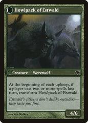 Villagers of Estwald // Howlpack of Estwald [Innistrad] | Card Merchant Takapuna