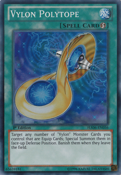 Vylon Polytope [HA06-EN056] Super Rare | Card Merchant Takapuna