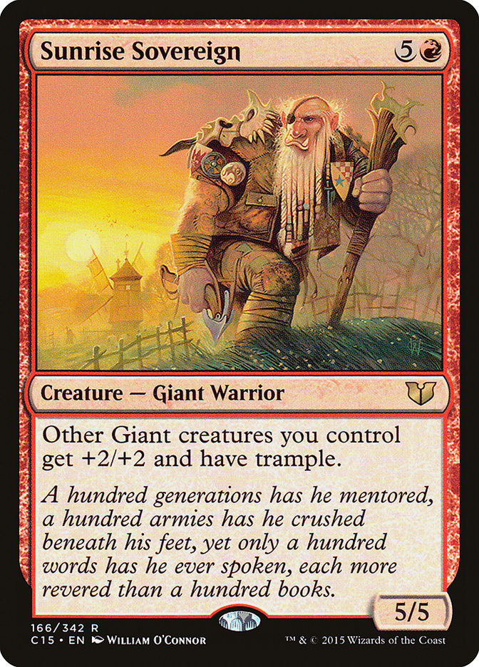 Sunrise Sovereign [Commander 2015] | Card Merchant Takapuna