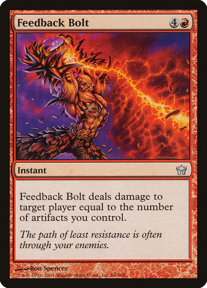 Feedback Bolt [Fifth Dawn] | Card Merchant Takapuna