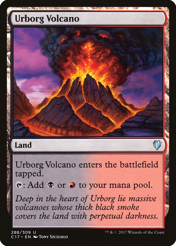 Urborg Volcano [Commander 2017] | Card Merchant Takapuna