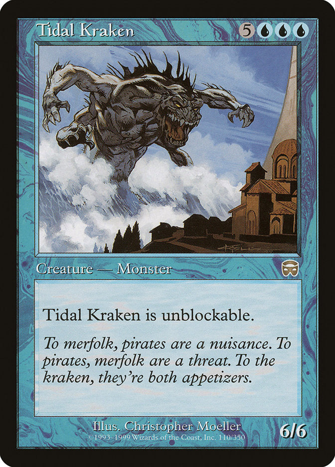 Tidal Kraken [Mercadian Masques] | Card Merchant Takapuna