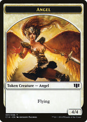 Angel // Cat Double-Sided Token [Commander 2014 Tokens] | Card Merchant Takapuna