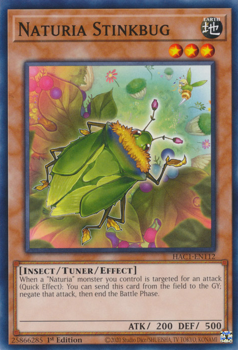 Naturia Stinkbug [HAC1-EN112] Common | Card Merchant Takapuna