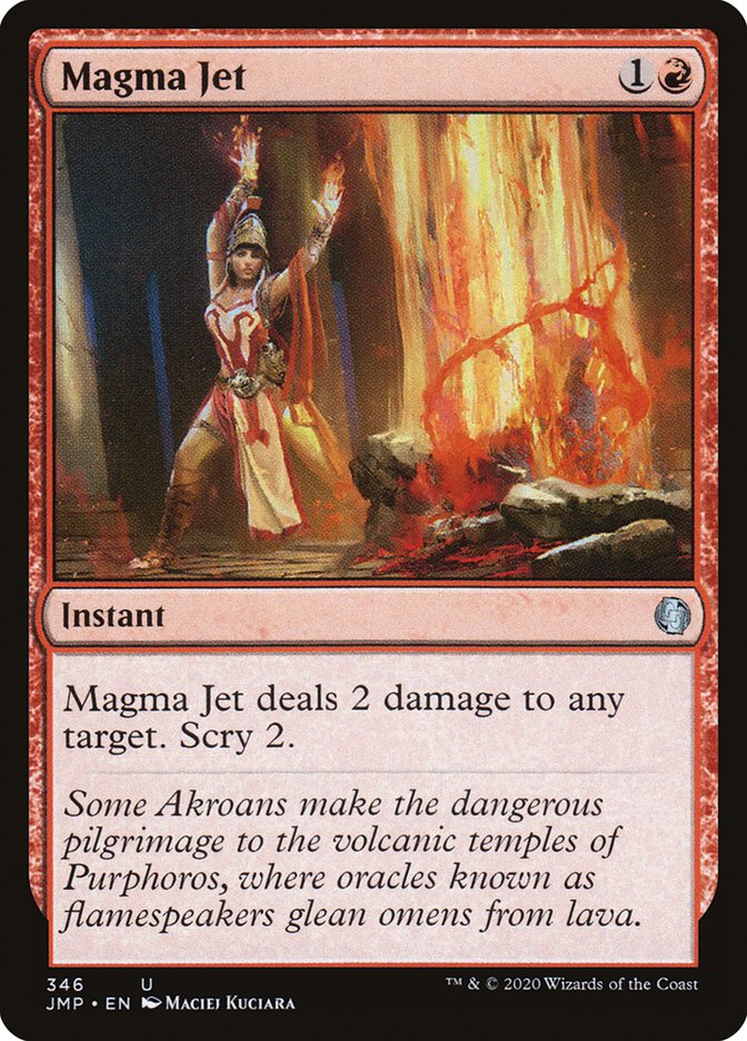 Magma Jet [Jumpstart] | Card Merchant Takapuna