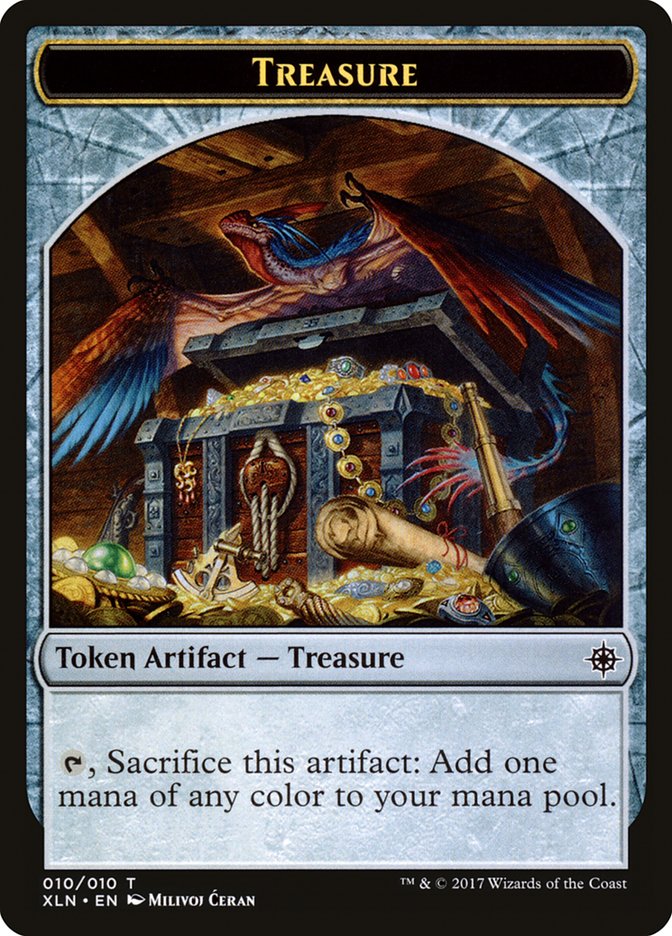 Treasure Token (010/010) [Ixalan Tokens] | Card Merchant Takapuna