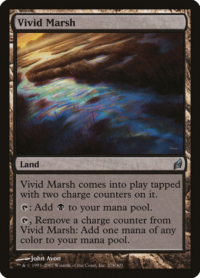 Vivid Marsh [Lorwyn] | Card Merchant Takapuna