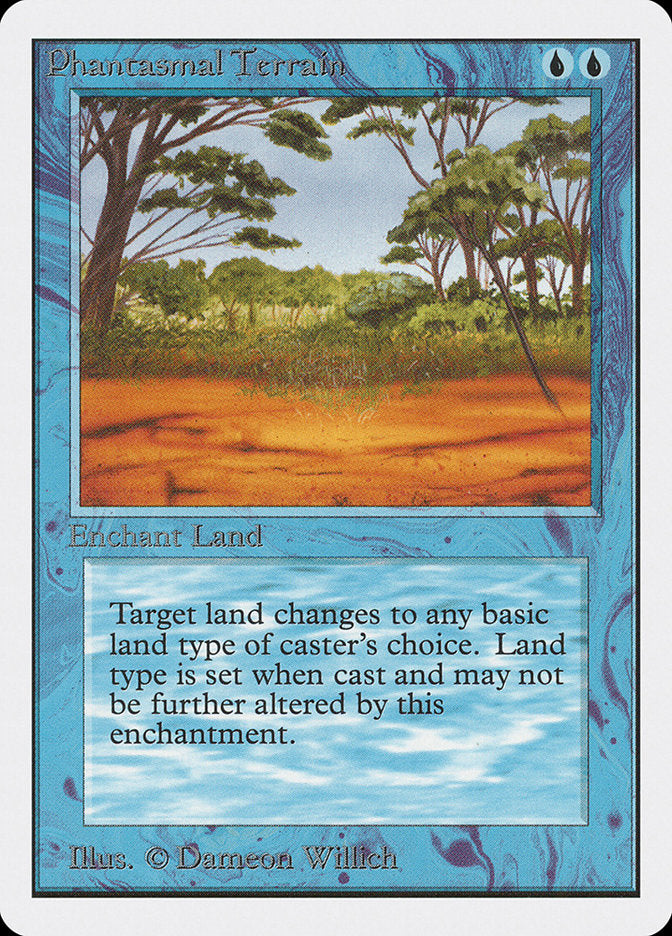 Phantasmal Terrain [Unlimited Edition] | Card Merchant Takapuna