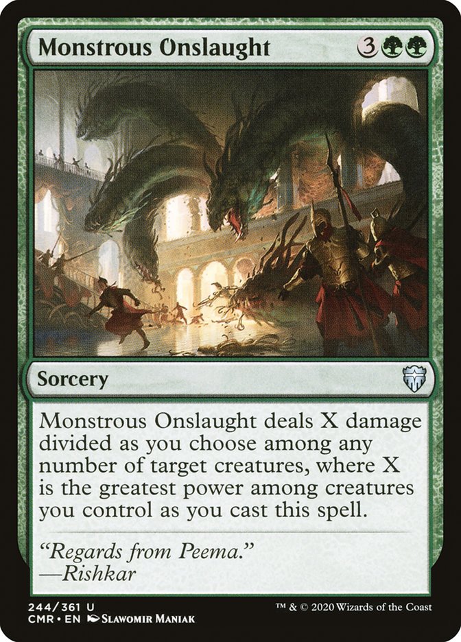 Monstrous Onslaught [Commander Legends] | Card Merchant Takapuna