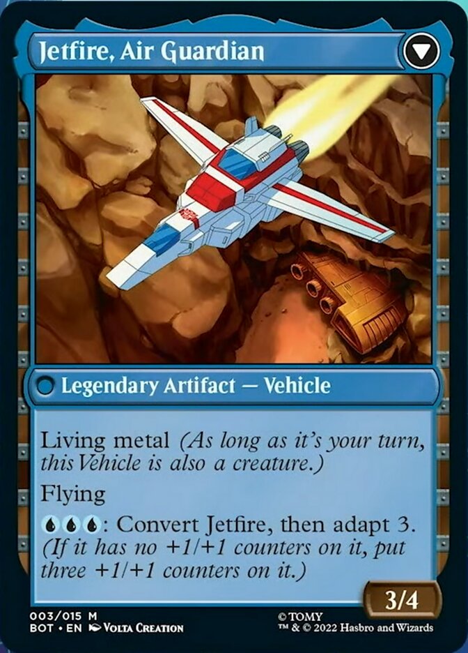 Jetfire, Ingenious Scientist // Jetfire, Air Guardian [Transformers] | Card Merchant Takapuna