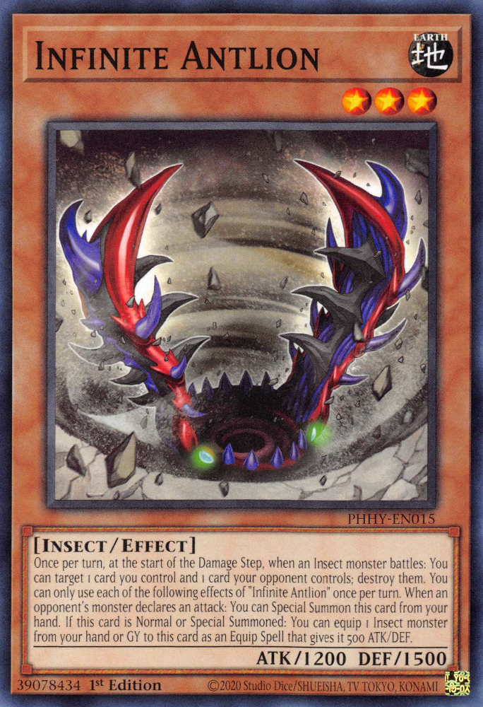 Infinite Antlion [PHHY-EN015] Common | Card Merchant Takapuna