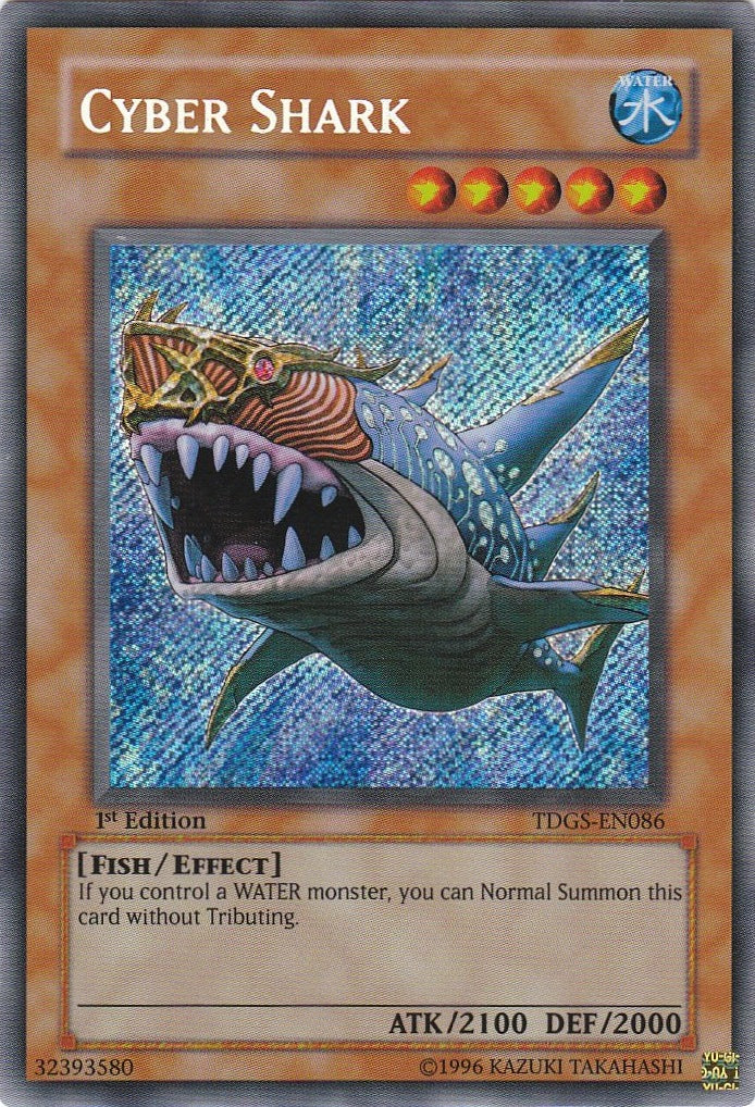 Cyber Shark [TDGS-EN086] Secret Rare | Card Merchant Takapuna