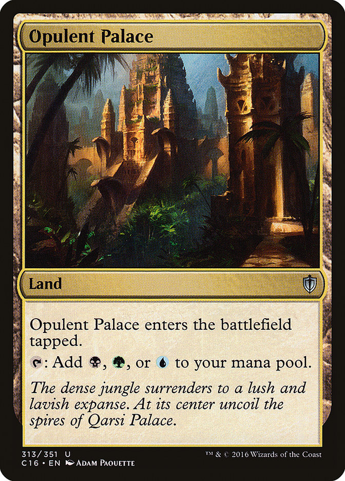 Opulent Palace [Commander 2016] | Card Merchant Takapuna