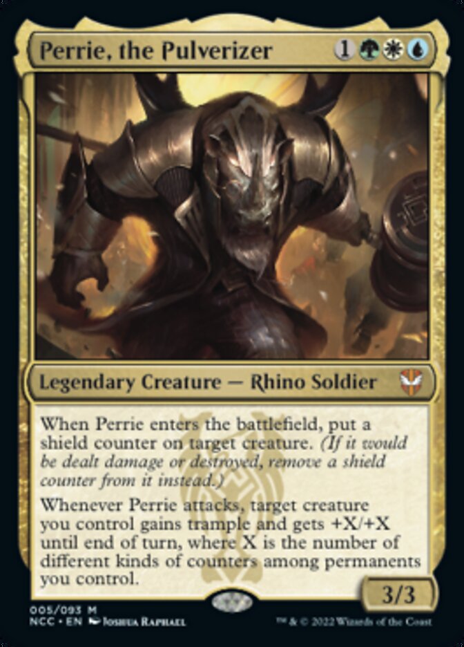 Perrie, the Pulverizer [Streets of New Capenna Commander] | Card Merchant Takapuna